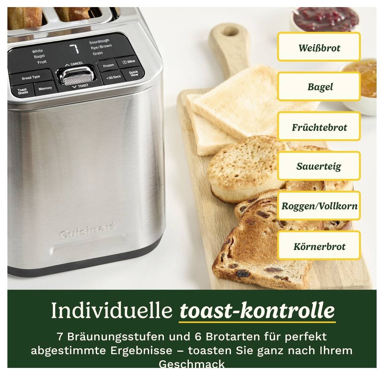 Cuisinart CPT525E hriankovač sivá-4