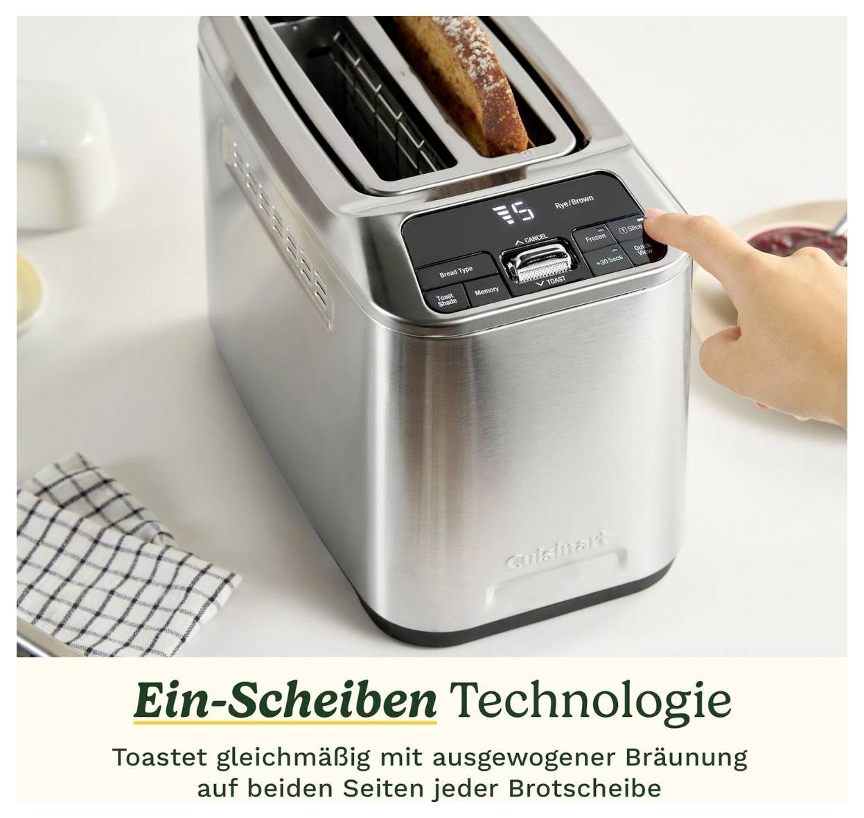 Cuisinart CPT525E hriankovač sivá-9