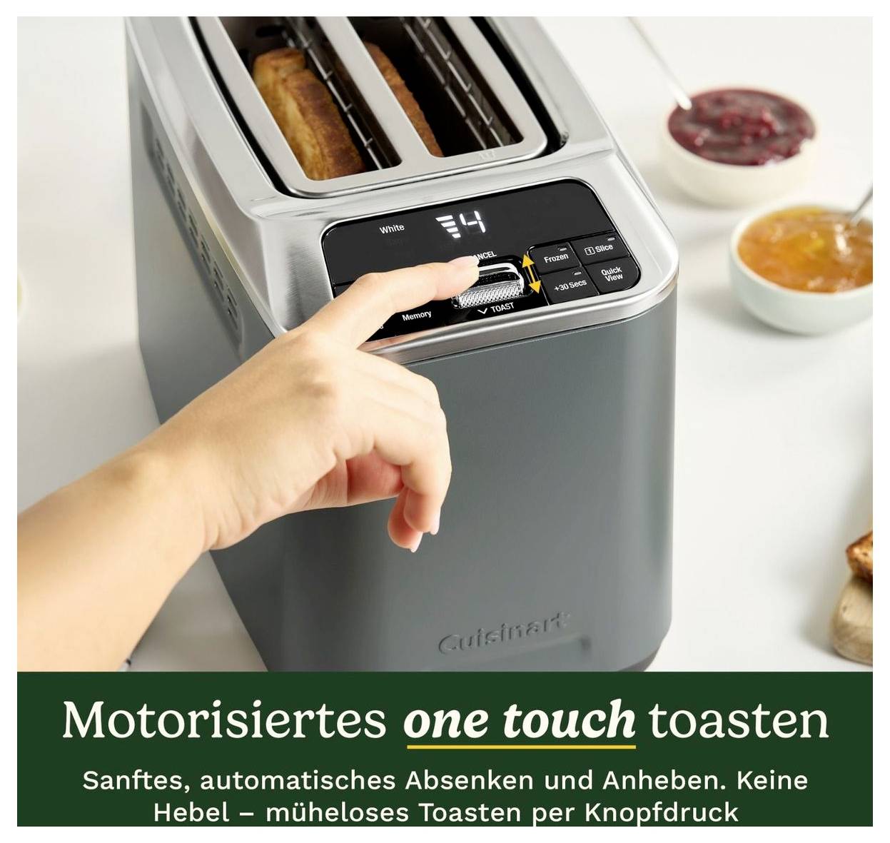Cuisinart CPT525DE hriankovač sivá-2
