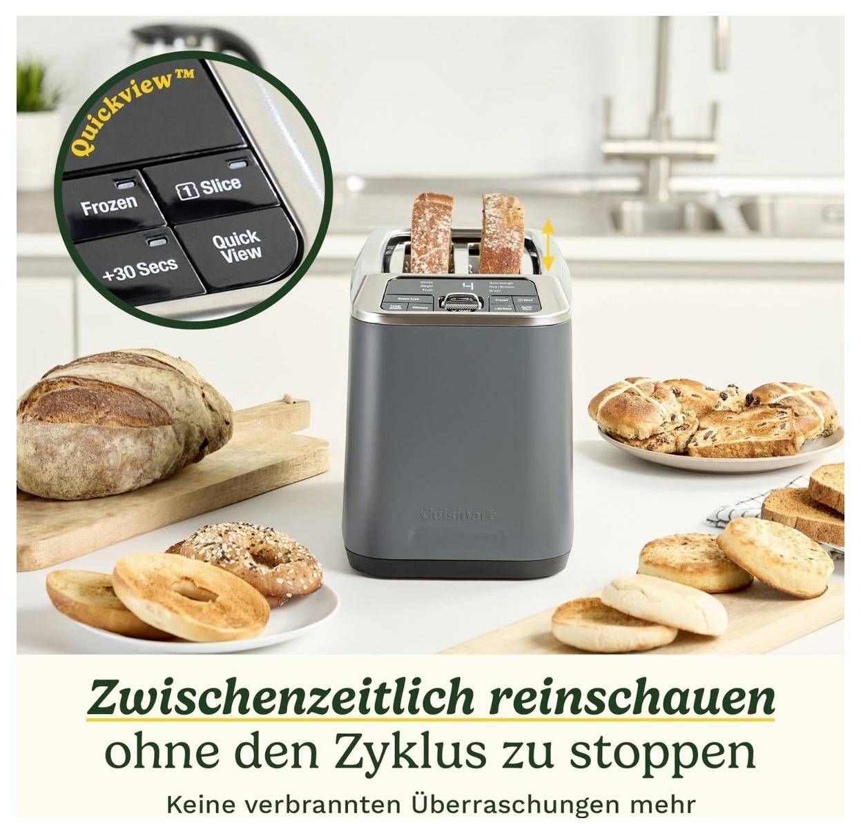 Cuisinart CPT525DE hriankovač sivá-6