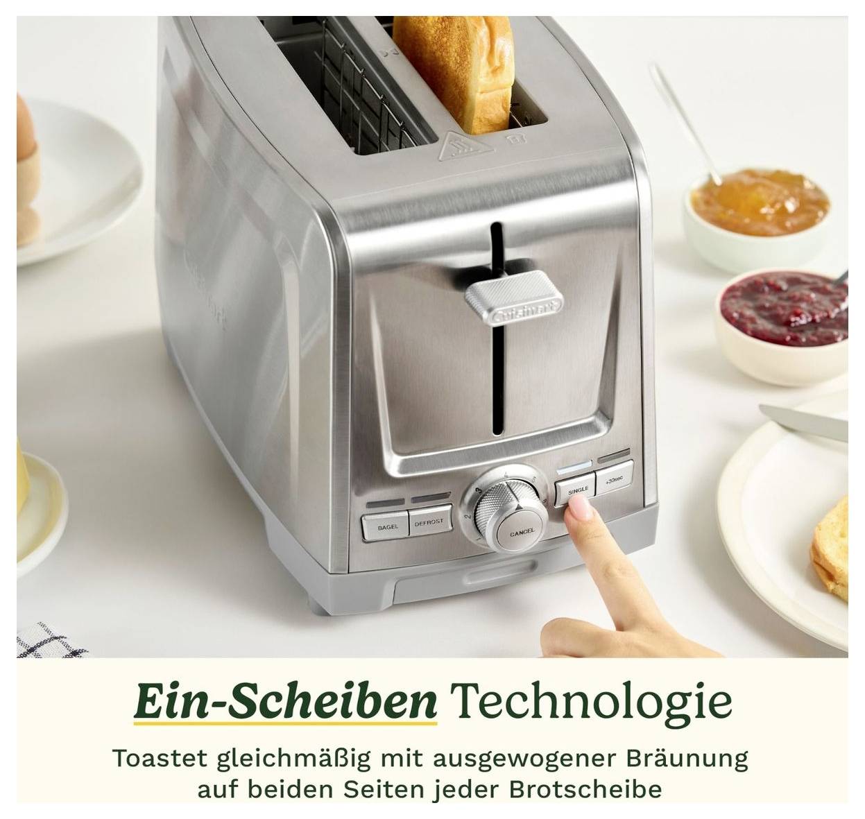 Cuisinart CPT1600E hriankovač strieborná-8