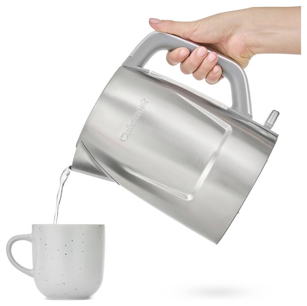 Cuisinart JK1600E rýchlovarná kanvica, nerezová oceľ, JK1600E-1