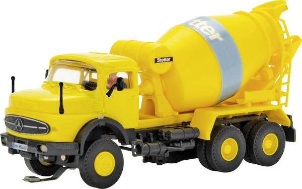 <br>  Viessmann Modelltechnik<br>  8017<br>  <br>  Car systém<br>  H0<br>  Trojnápravová miešačka betónu MB s okrúhlou kapotou