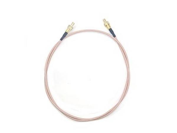 Mueller Electric RG316, BU-4150003MM750 koaxiálny kábel, Vonkajší Ø: 2.5 mm, 50 Ω, 50 dB, priehľadná, hnedá, 1 ks