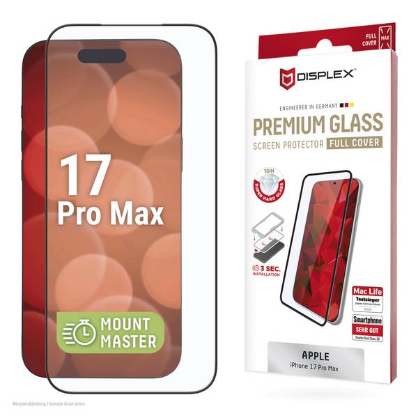 DISPLEX ochranné sklo na displej smartfónu Apple iPhone 17 Pro Max 1 ks 02256