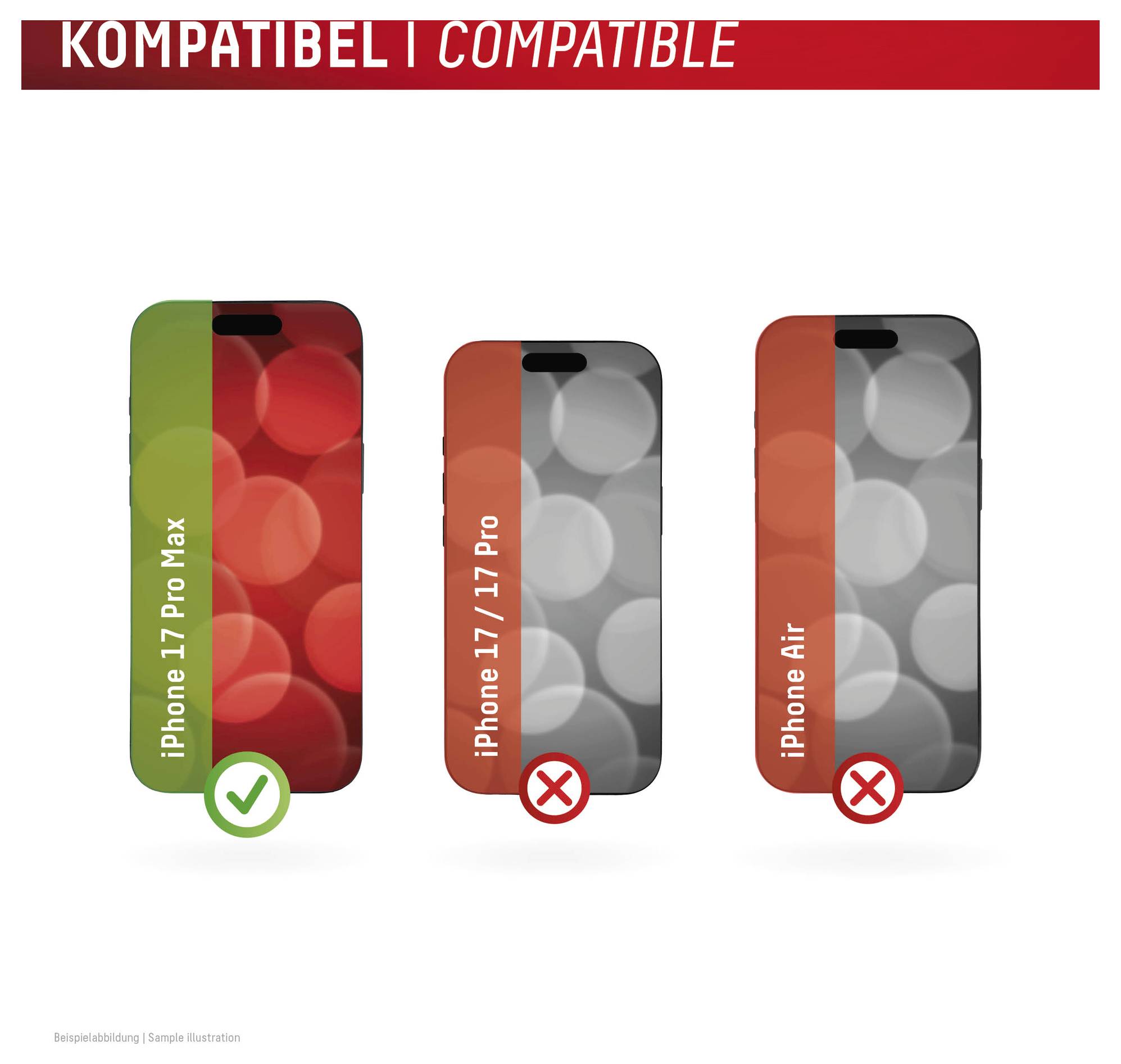 DISPLEX ochranné sklo na displej smartfónu Apple iPhone 17 Pro Max 1 ks 02256-1