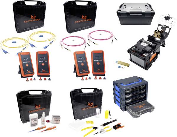 NetPeppers NP-FIBER-SPICY-KIT, NP-FIBER-SPICY-KIT tester optických vlákien, sieť, telekomunikácie