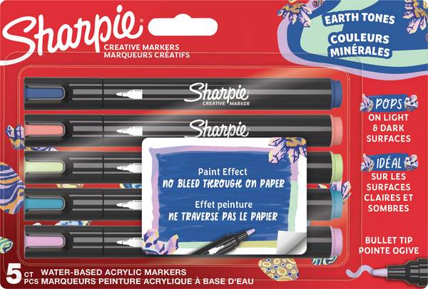 Sharpie 2213380 2213380 zvýrazňovač textu 5-farebná  N/A
