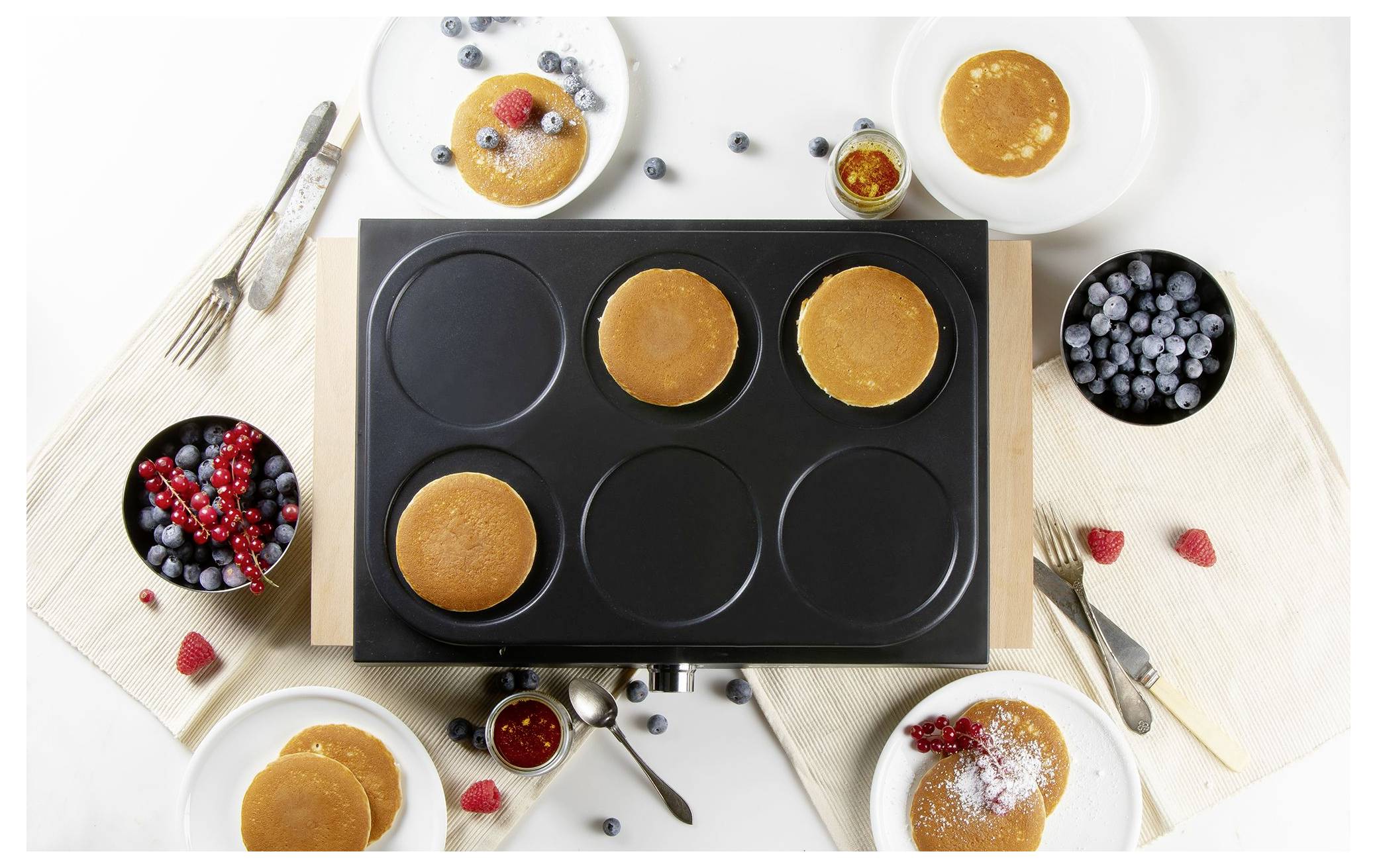 DOMO DO8717PN Palacinkovač nepriľnavý povlak, plynulý regulátor teploty, indikátor čierna-3
