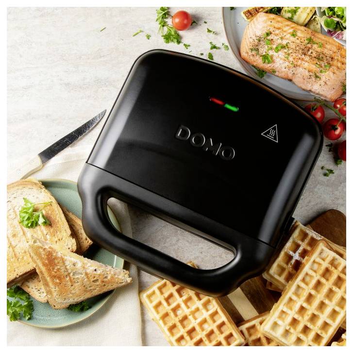 DOMO DO9291C multifunkčný gril nepriľnavý povlak, indikátor čierna-7