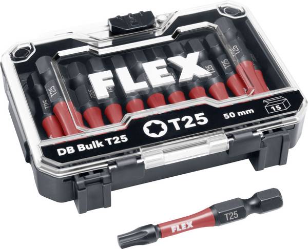 Flex DB Bulk T25-50mm VE15 534157 sada bitov