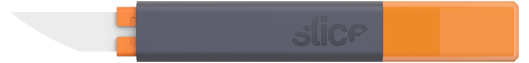 Sivá a oranžová USB pamäťová jednotka so slovom "silic" na tele.