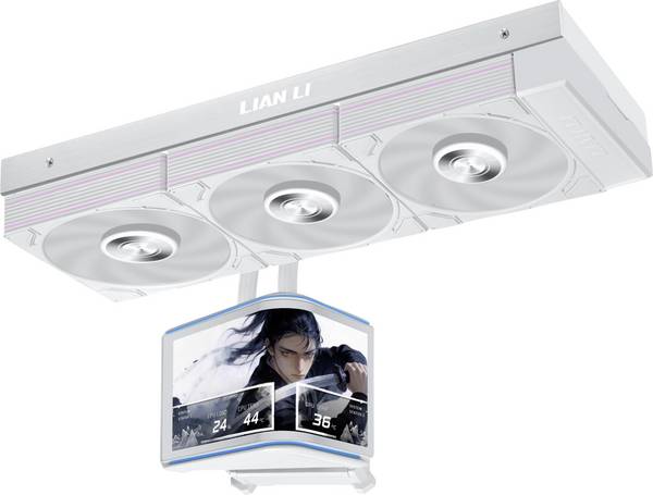 Lian Li HydroShift II OLED Curved 360 UNI FAN P28 PC water cooling