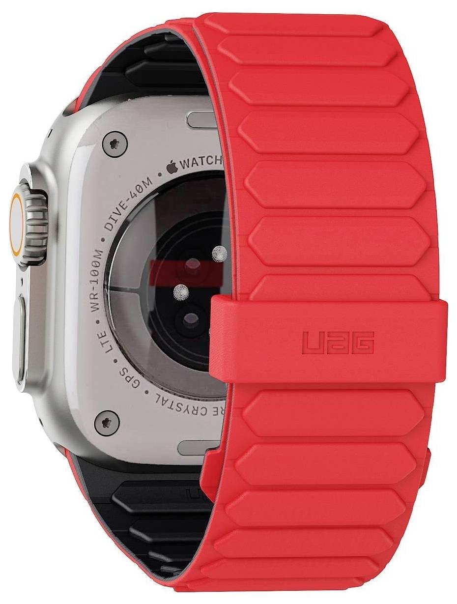 UAG Strap 42 mm, 44 mm, 45 mm, 46 mm, 49 mm Ash Grey, lávová-4
