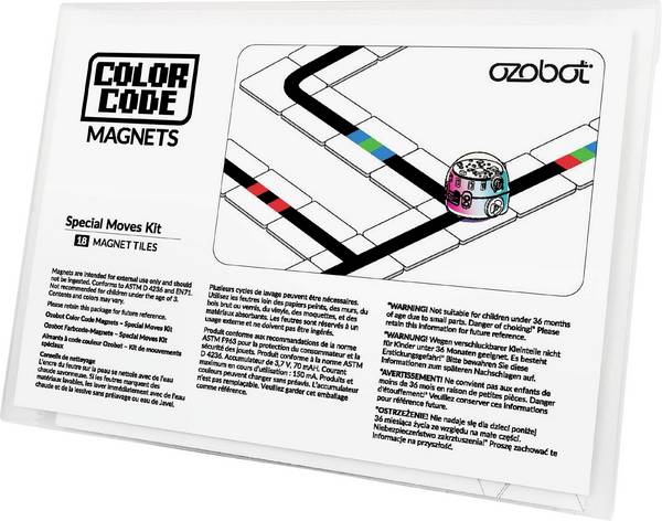 Ozobot Sada magnetov na pohyb  Farbcode  Folder