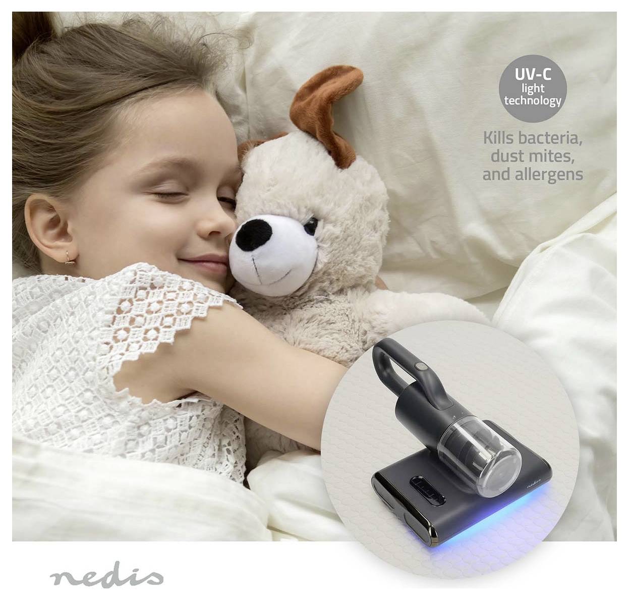 Nedis čistič matracov 500 W bezvreckový-12