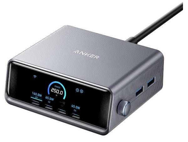 Anker ANKER Prime DeskCharger 250W 4C2A nabíjací adaptér do interiéru A2345341