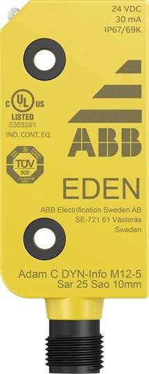 ABB Konektor M12 1 ks 2TLA020051R5101 (d x š x v) 12 x 30 x 75.2 mm Celková výška: 75.2 mm kaskádovateľné-0