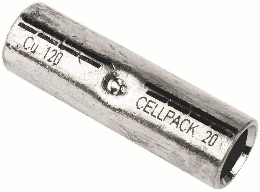 CellPack 125957 Kompresné káblové oko pocínovaný 120 mm² neizolované 1 ks-0