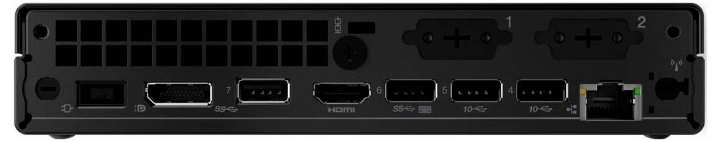 Lenovo stolové PC Lenovo ThinkCentre M70q Gen 6 13HA - Tin 2.5 cm (1 palca) Intel® Core™ Ultra 7 Ultra 7 265T 16 GB RAM -5