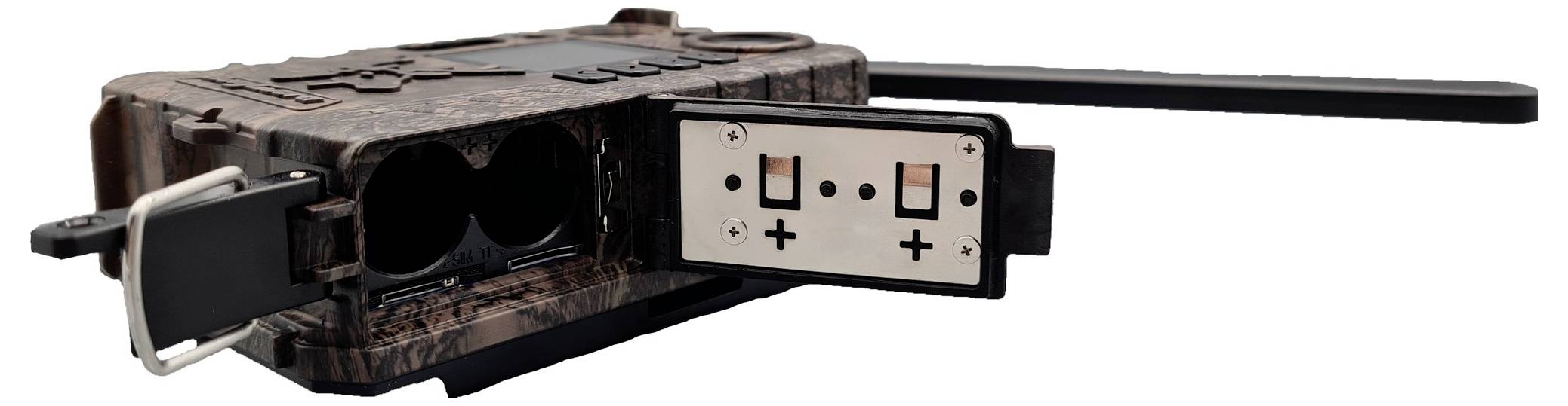 Berger & Schröter BG-410M(S) fotopasca 4 Megapixel čierne LED diódy maskáčová-1