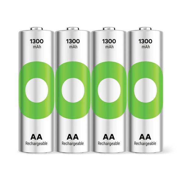 GP GPRCK130AA611C4 tužkový akumulátor typu AA  Ni-MH, 1300 mAh, 1.2 V, 4 ks