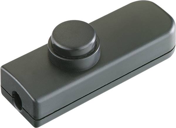 Bachmann 924.054 Snoerserieschakelaar Zwart 1 stuk(s)