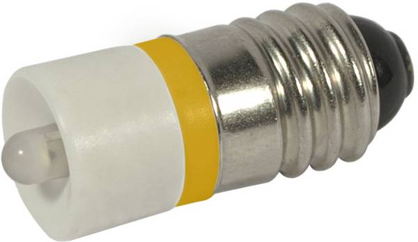 CML Innovative Technologies 18603252 LED žiarovka žltá 12 V/AC, 12 V/DC