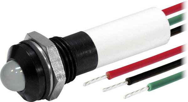 CML Innovative Technologies 19TR1A24/6 LED žiarovka červená, žltá, zelená, 24 V/DC LED signálka