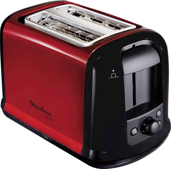 Moulinex LT 261D met-rt/sw hriankovač  čierna, červená