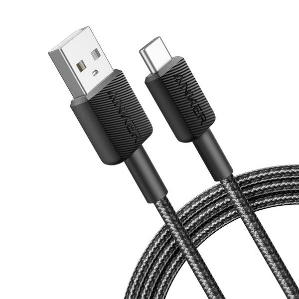 Anker USB kábel  USB-A zástrčka, USB-C ® zástrčka 1.8 m čierna  A81H6G11