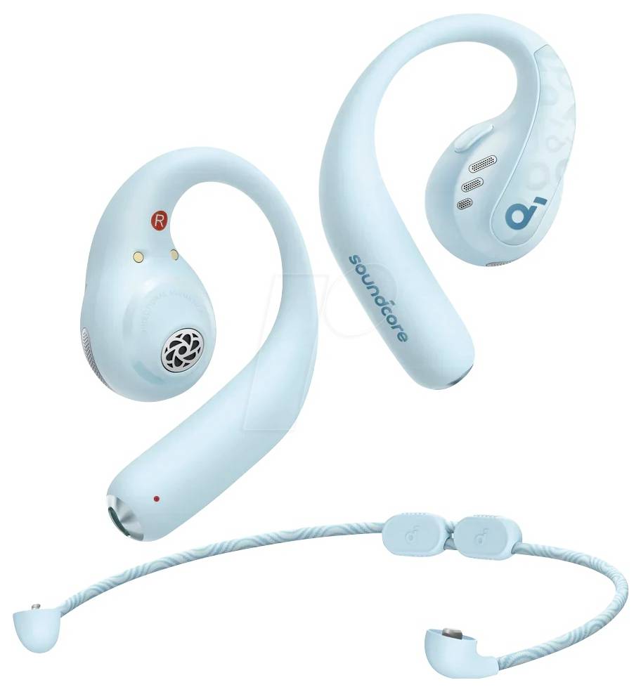 Anker Soundcore AeroFit Pro slúchadlá otvorená (On Ear Bluetooth, A3871G61, stereo, modrá-6