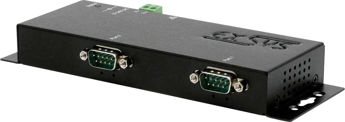 Exsys EX-6112-2  EX-6112-2 Ethernet zu Seriell 2 x Seri&euml;le consoleserver