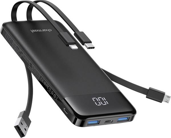 Charmast CHARMAST Powerbank W1148 10000mah black powerbanka čierna