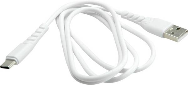 BIOnd USB kábel USB-C ® zástrčka 1 m biela BGG-12-TC