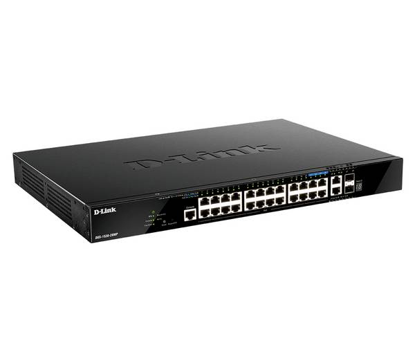 D-Link D-Link DGS-1520-28MP/E 28-Port Smart Man sieťový switch