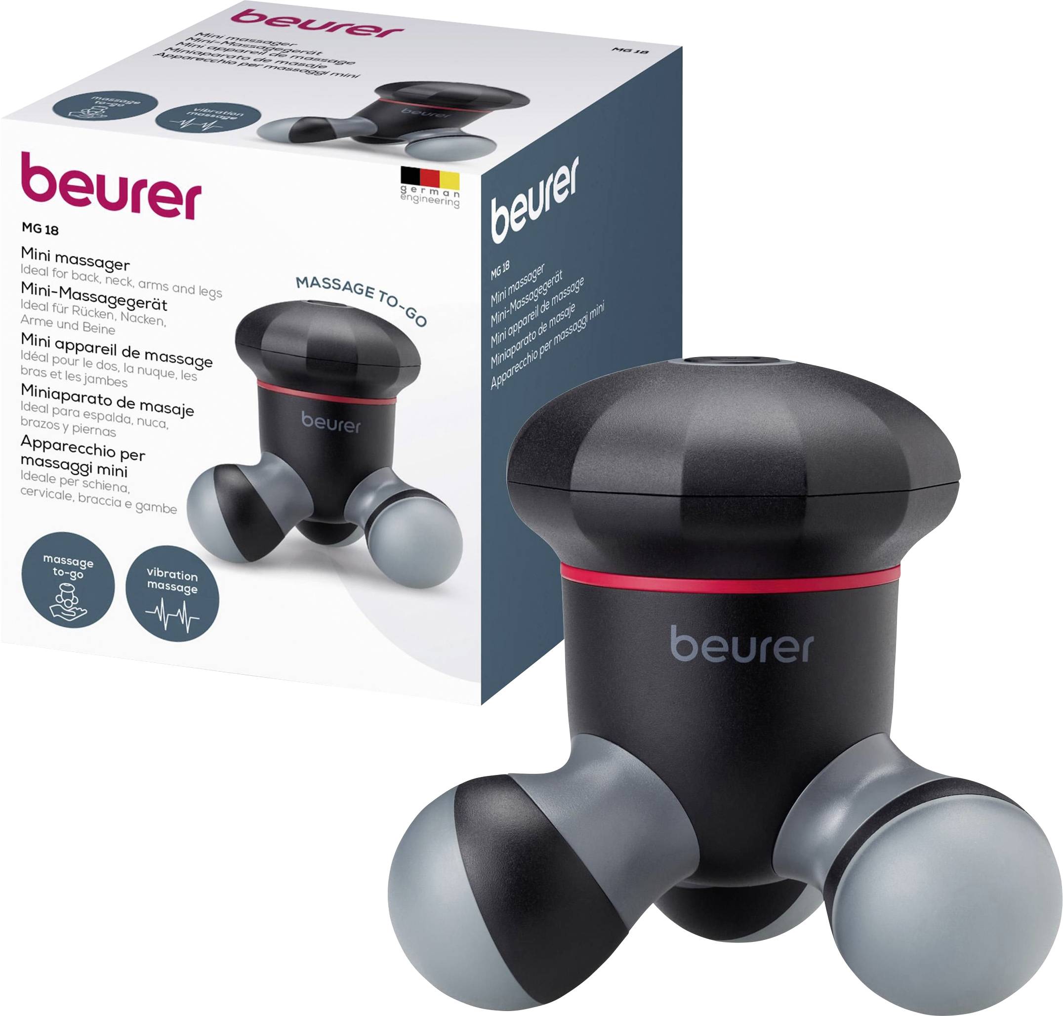 Beurer MG 18 Massage-apparaat Zwart
