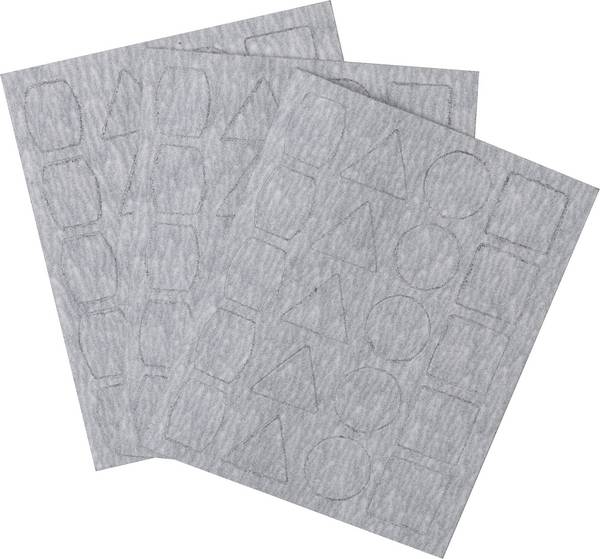 Proxxon  28822 brúsny papier  Zrnitosť 180   3 ks