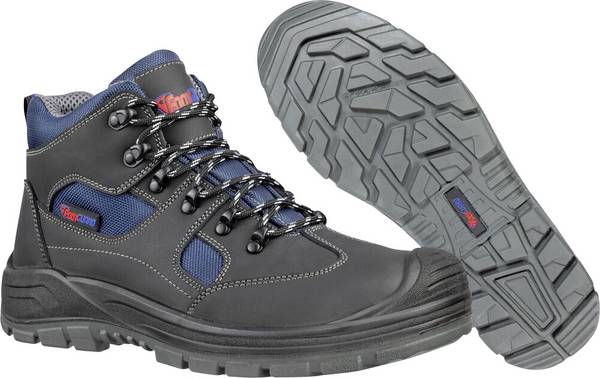 Footguard SAFE MID S3 FO SR 631840256000047 bezpečnostná obuv S3 Veľkosť topánok (EU): 47 čierna/modrá 1 pár