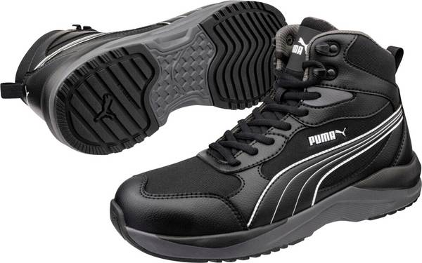 PUMA SHIFT BLK/WHITE MID S3S FO HRO SR 637700201000044 bezpečnostná obuv S3S Veľkosť topánok (EU): 44 čierna/biela 1 pár