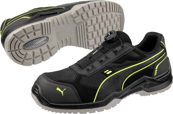 PUMA FUSE TC GREEN DISC LOW S1PS ESD FO SR 644211205000037 bezpečnostná obuv S1PS Veľkosť topánok (EU): 37 čiernozelená 1 pár