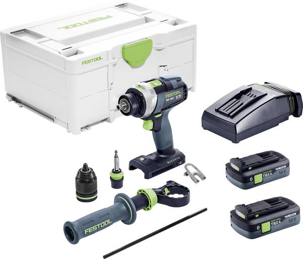 Festool TPC 18/4 TBX4,0 I-Plus aku príklepová vŕtačka, 18 V, 4 Ah  579371
