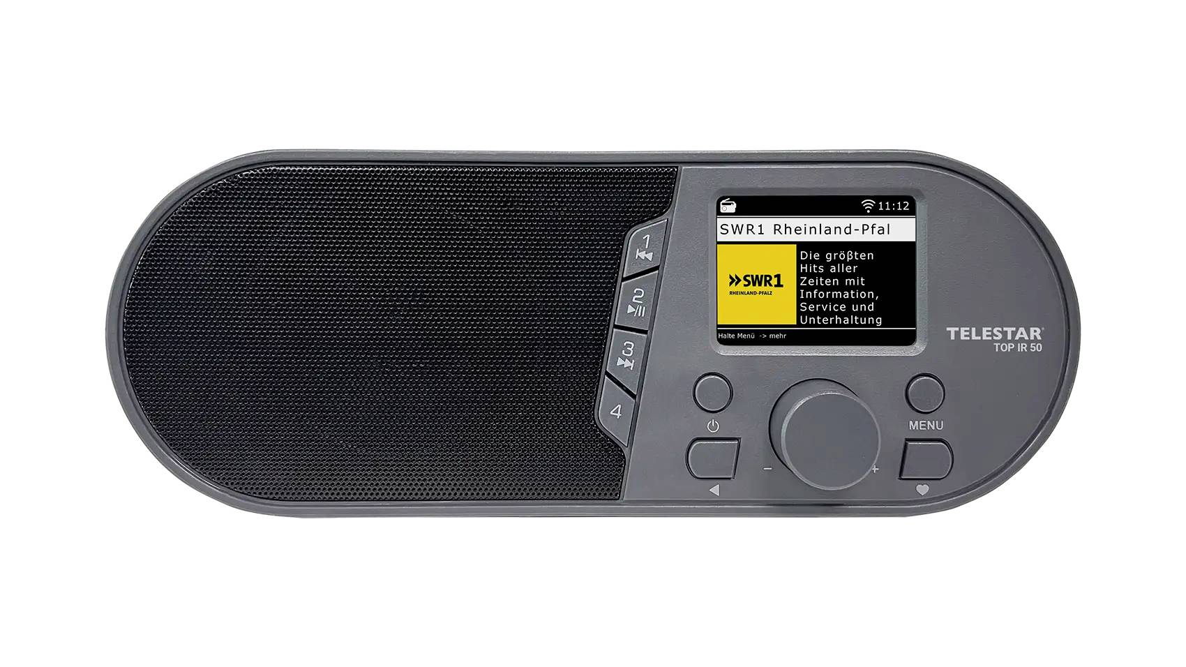 Telestar TOP IR 50 Anthrazit Internetradio HiFi-tuner Antraciet