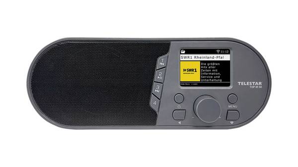 Telestar TOP IR 50 Anthrazit internetové rádio antracitová
