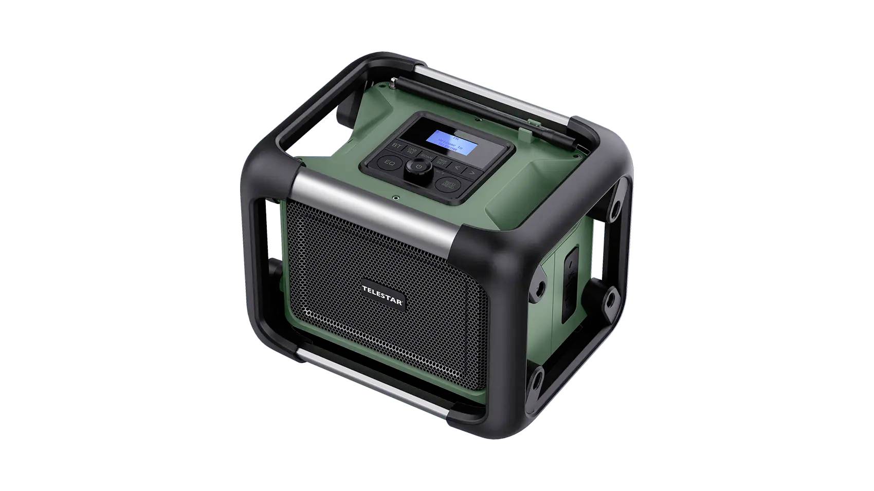 Telestar TOP OR 20 Gr&uuml;n/Schwarz Internetradio HiFi-tuner Zwart, Groen