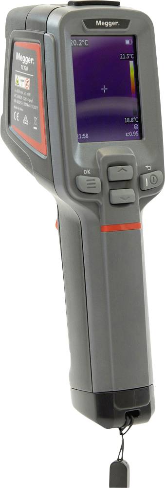 Megger TC120 Warmtebeeldcamera -20 tot 550 &deg;C 120 x 90 Pixel