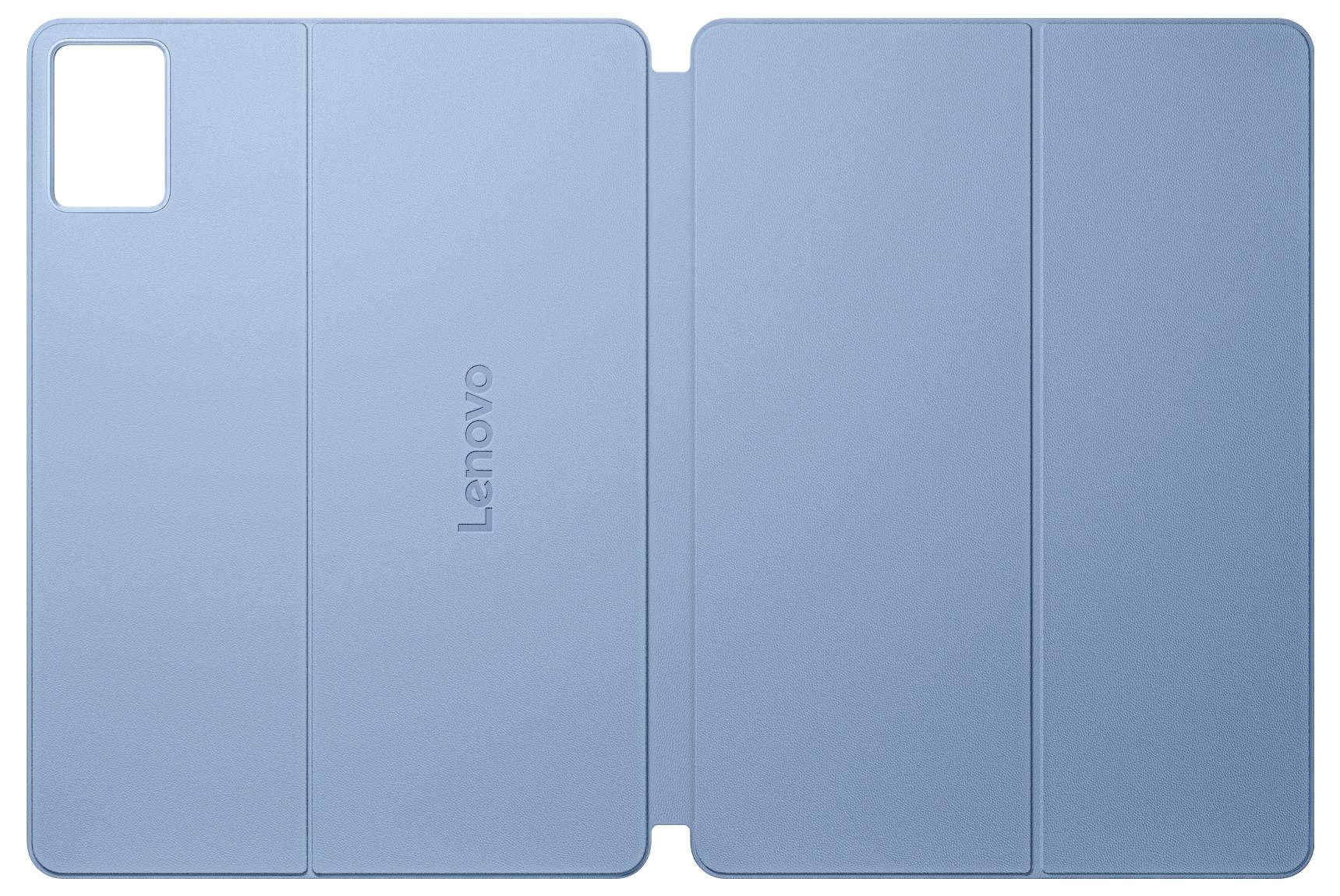 Ľahkomodrý puzdro na tablet Lenovo s výrezom na kameru a skladacími krycími panelmi