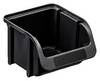 Hünersdorff 671500 úložný box, stohovateľné, (š x v x h) 102 x 74 x 115 mm, čierna, 1 ks