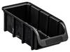 Hünersdorff 682500 úložný box, stohovateľné, (š x v x h) 102 x 74 x 216 mm, čierna, 1 ks