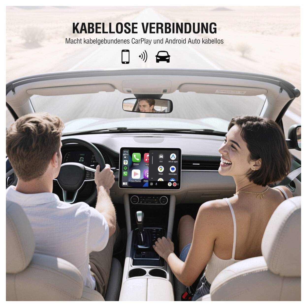 4Smarts 2in1 CarPlay / Android Auto Adaptér-6